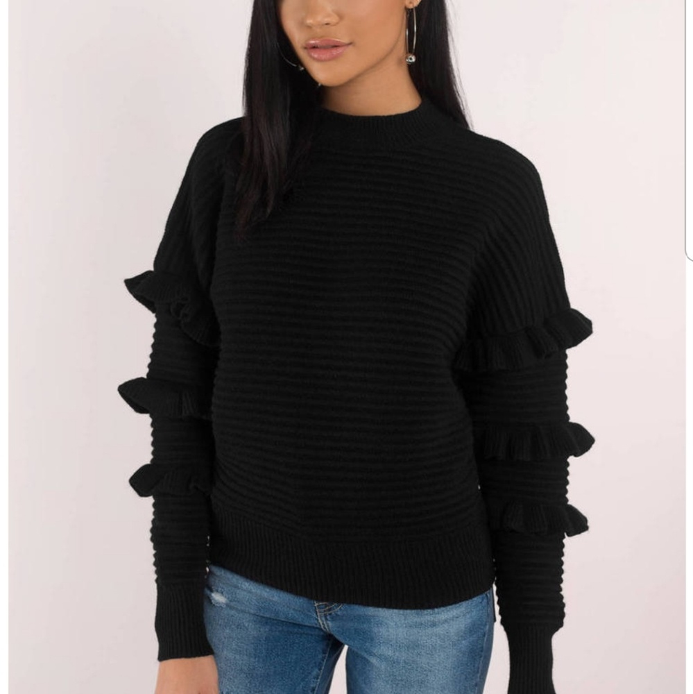 Anthropology line + dot sweater